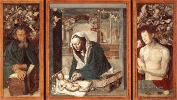  Piece Painting - The Dresden Altarpiece Nothern Renaissance Albrecht Durer